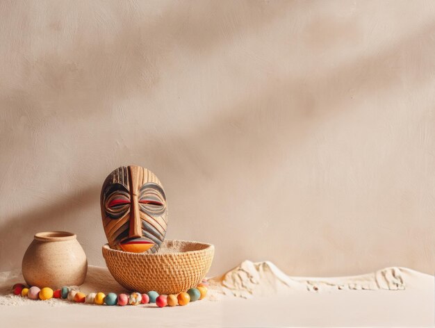 Koraliki i nici w miseczkach